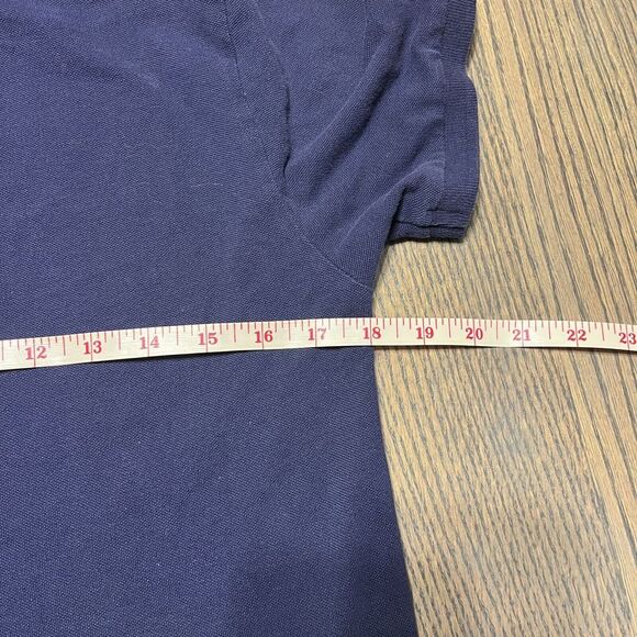 US‎ Polo Assn Boys Size XXL 18 Navy Blue Polo Shirt Red Pony - Picture 10 of 14